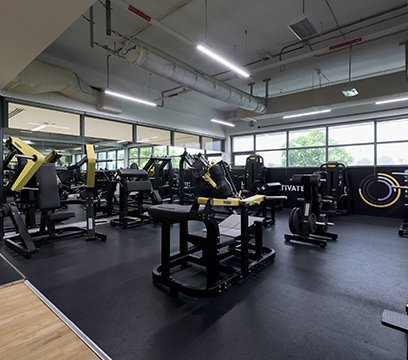FULLY EQUIPPED GYM